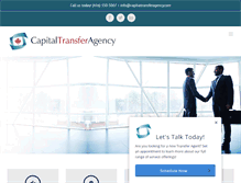 Tablet Screenshot of capitaltransferagency.com